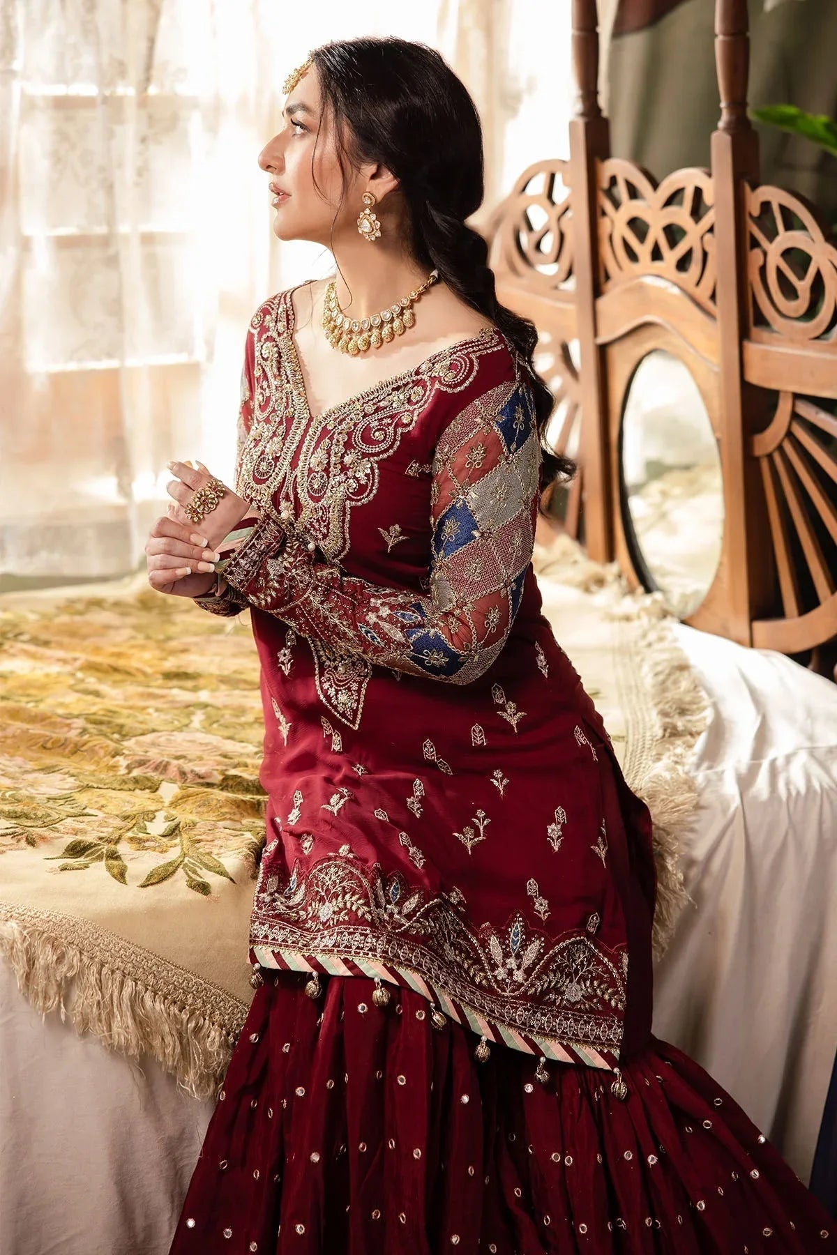Nureh | Alfaaz Formals |  NL-76 SHEHRBANO - Aqsa Fabrics