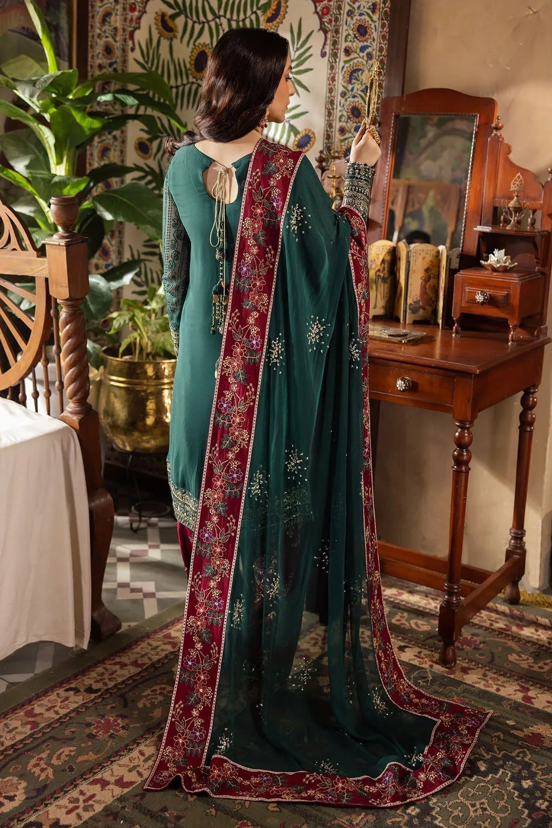 Nureh | Alfaaz Formals |  NL-74 MAHROO - Aqsa Fabrics