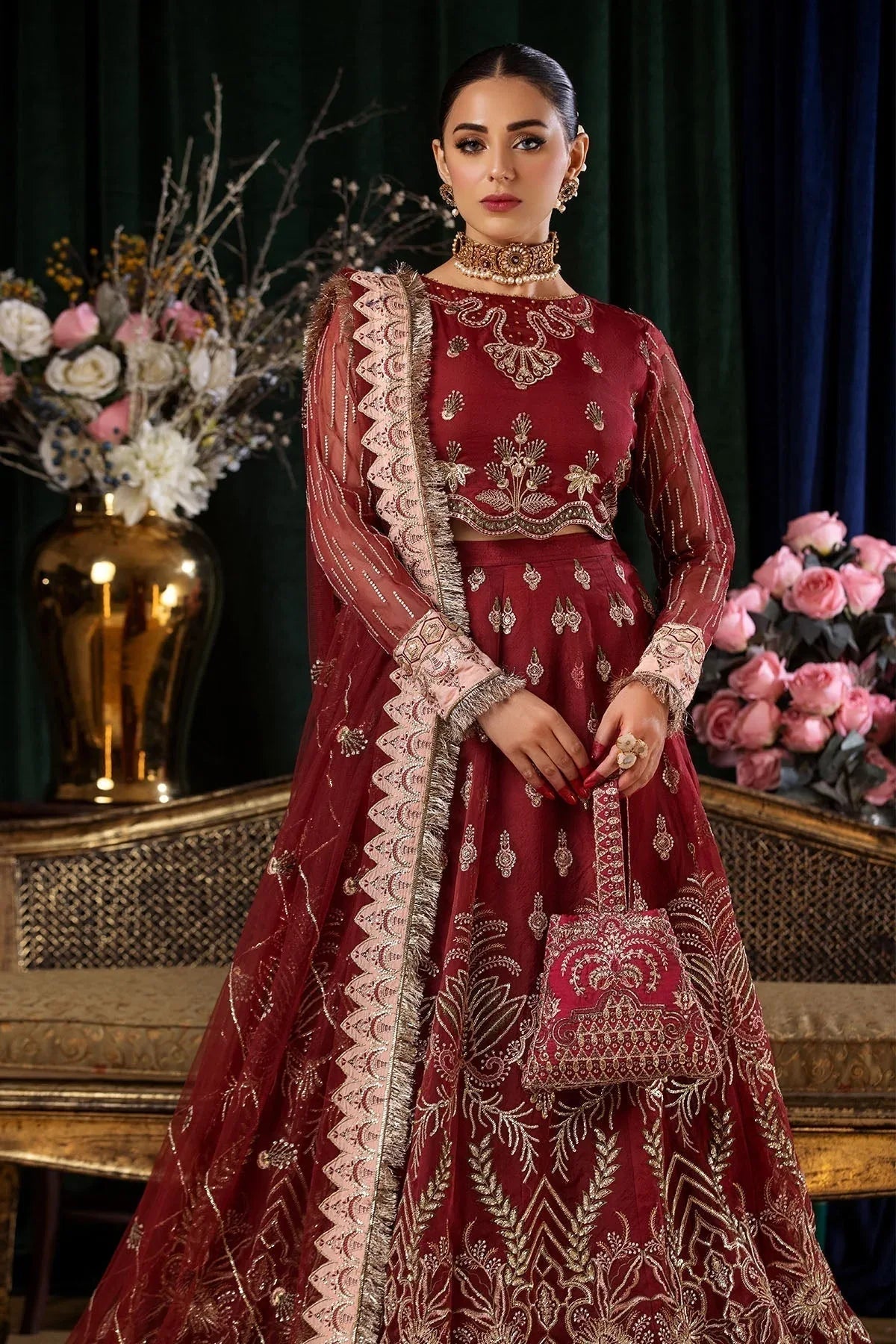 Nureh | Aroha Formals |  AR-02 - Aqsa Fabrics