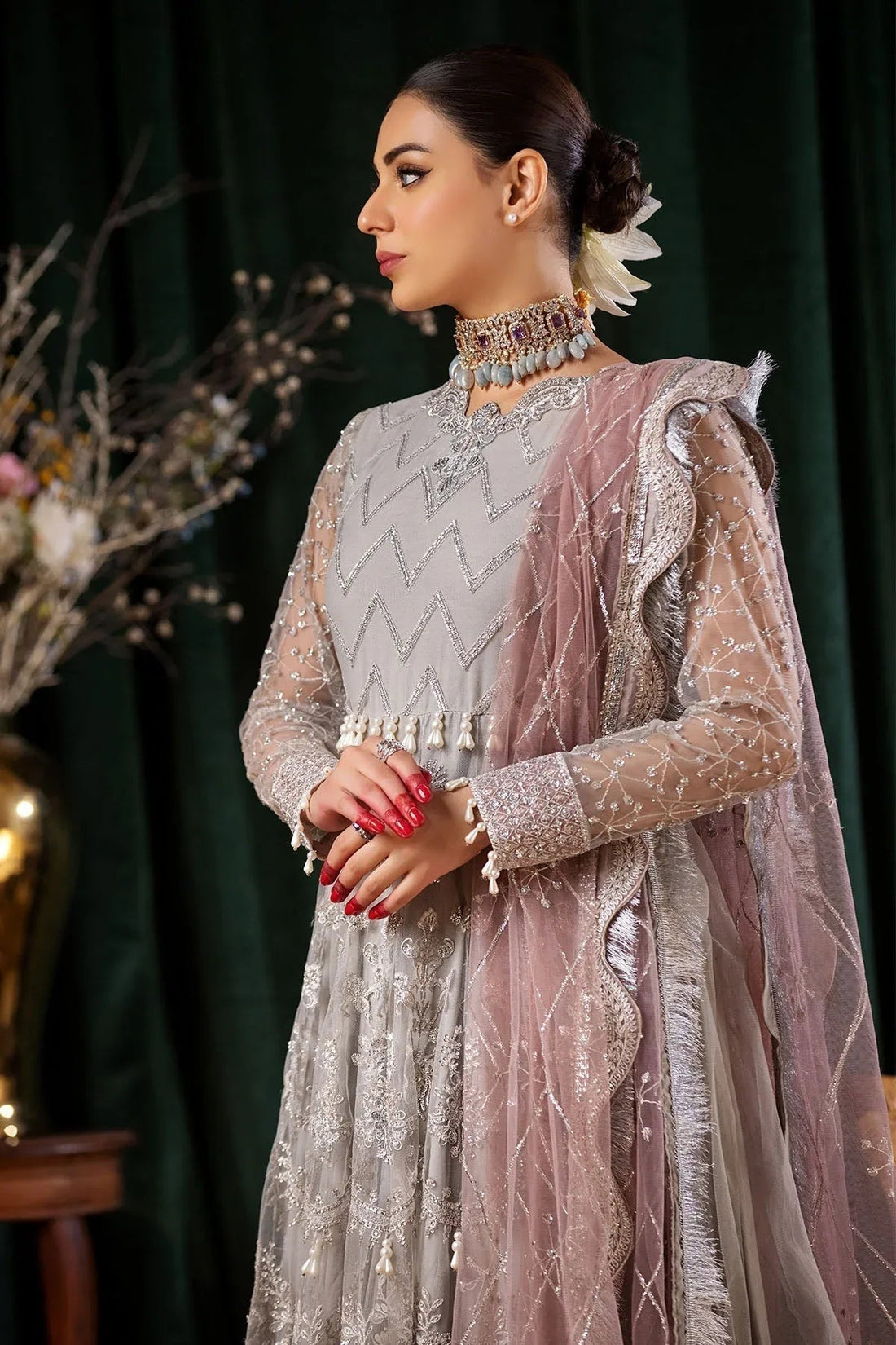 Nureh | Aroha Formals |  AR-06 - Aqsa Fabrics