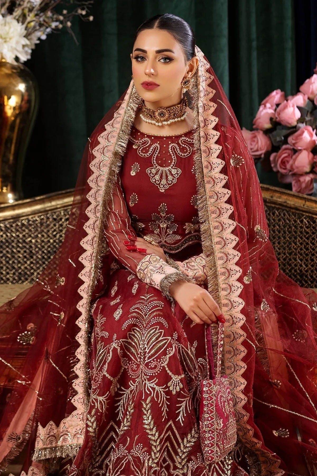 Nureh | Aroha Formals |  AR-02 - Aqsa Fabrics