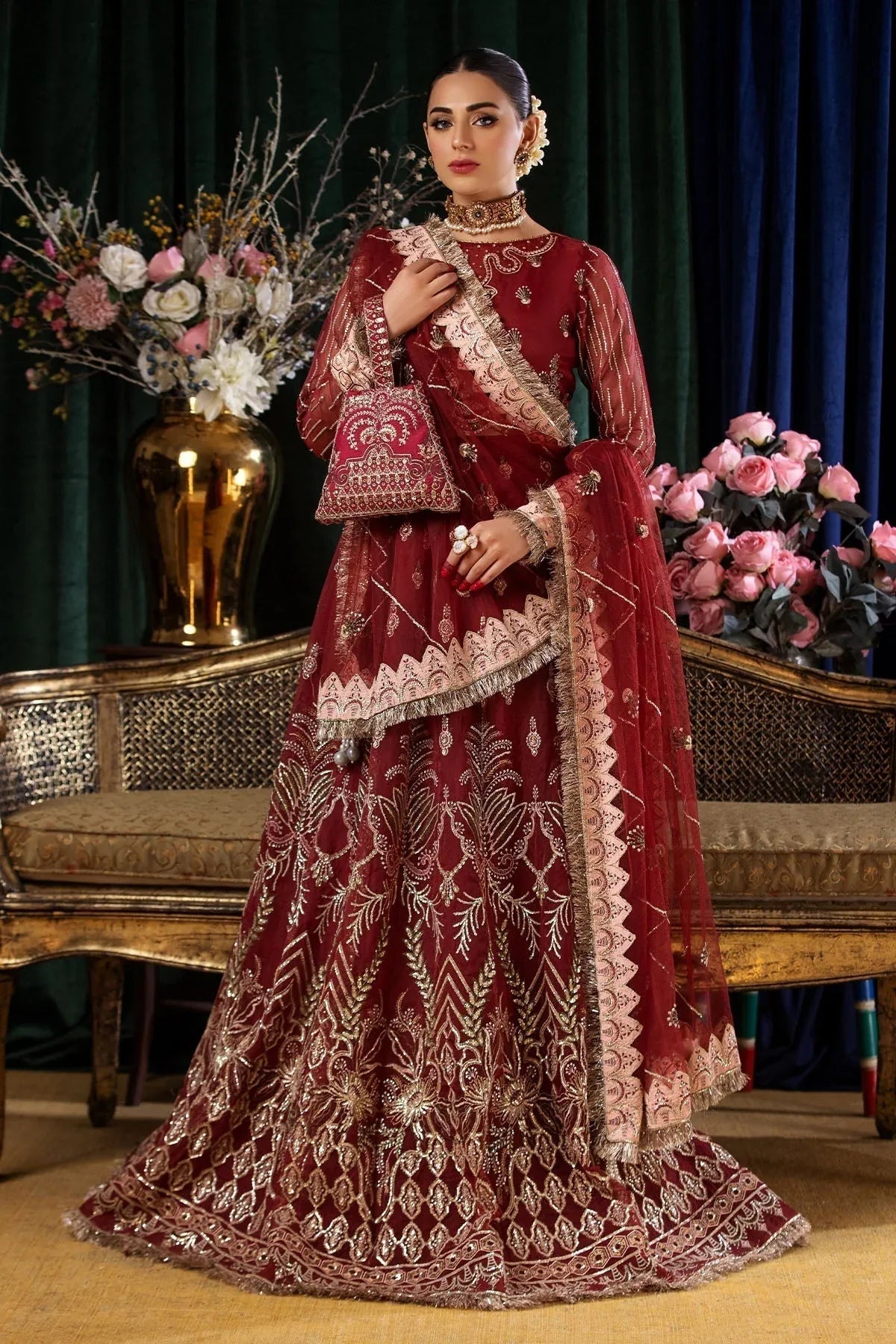 Nureh | Aroha Formals |  AR-02 - Aqsa Fabrics