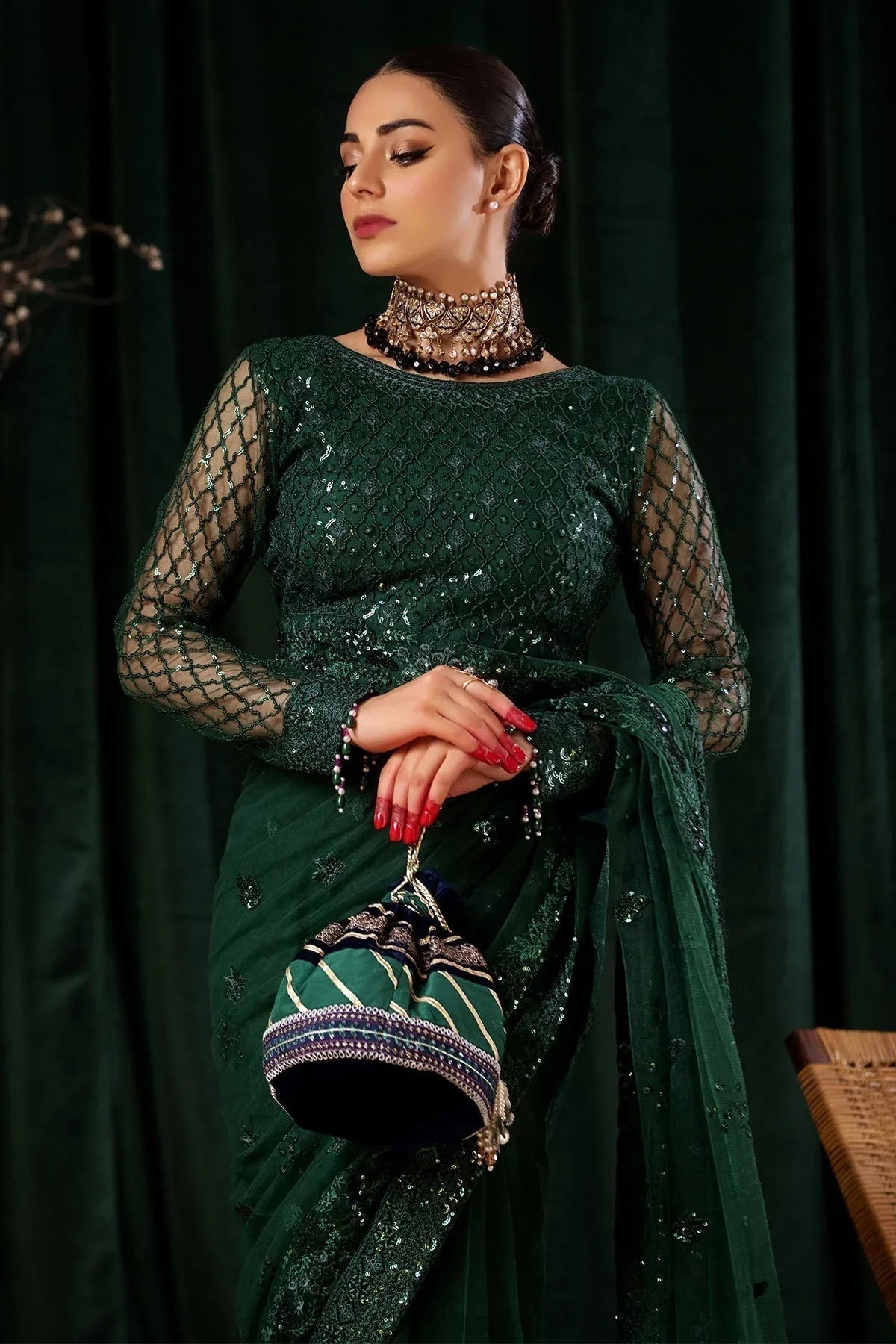 Nureh | Aroha Formals |  AR-05 - Aqsa Fabrics