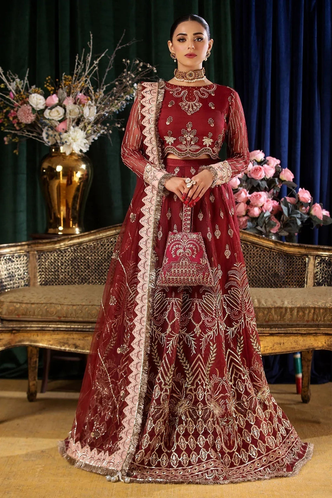 Nureh | Aroha Formals |  AR-02 - Aqsa Fabrics