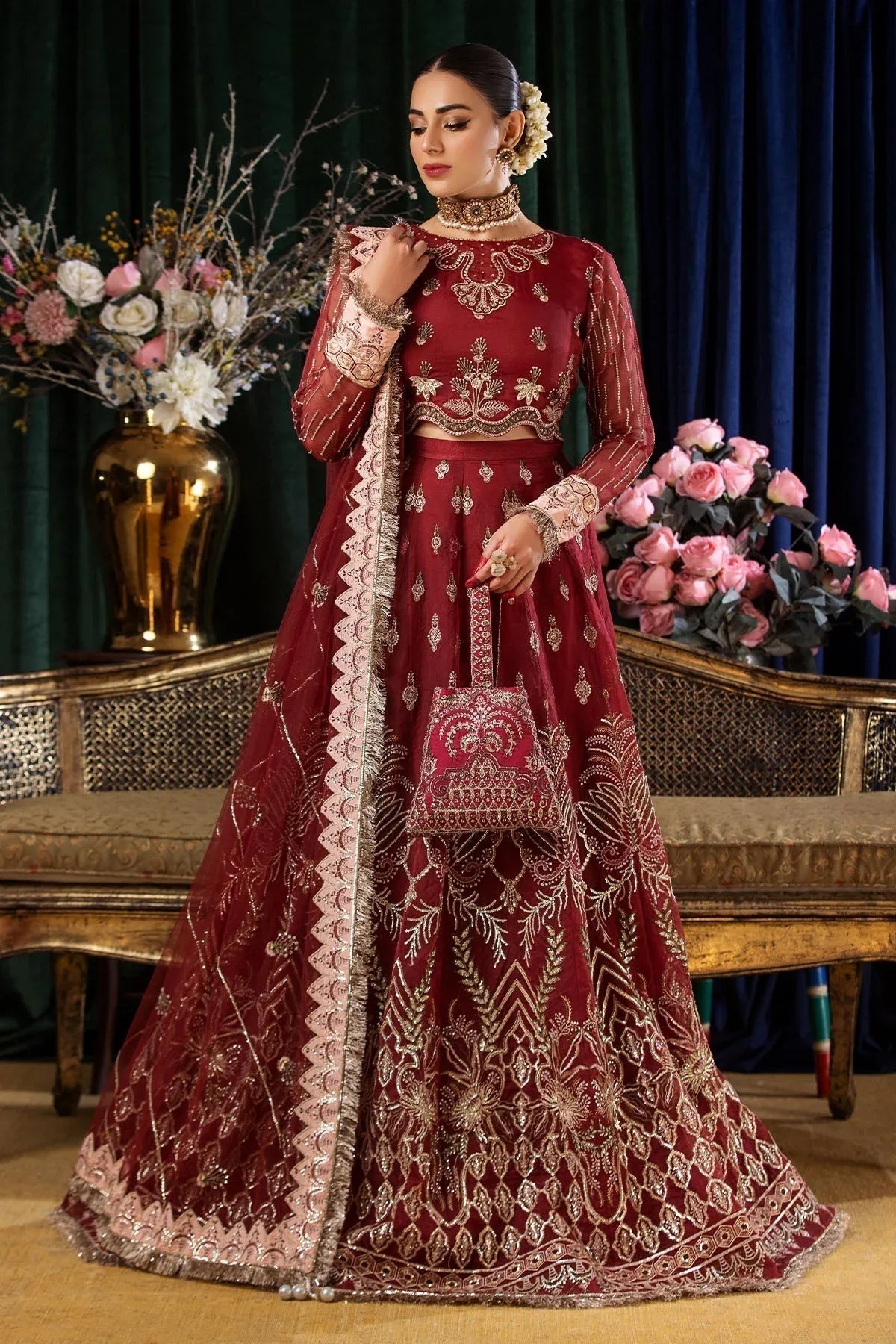 Nureh | Aroha Formals |  AR-02 - Aqsa Fabrics