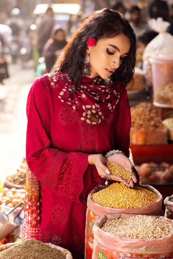 Nureh | Bazaar Lawn Chikankari 24 | NS-124 - Aqsa Fabrics