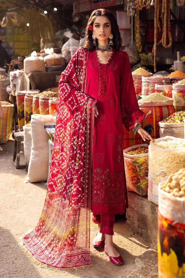 Nureh | Bazaar Lawn Chikankari 24 | NS-124 - Aqsa Fabrics