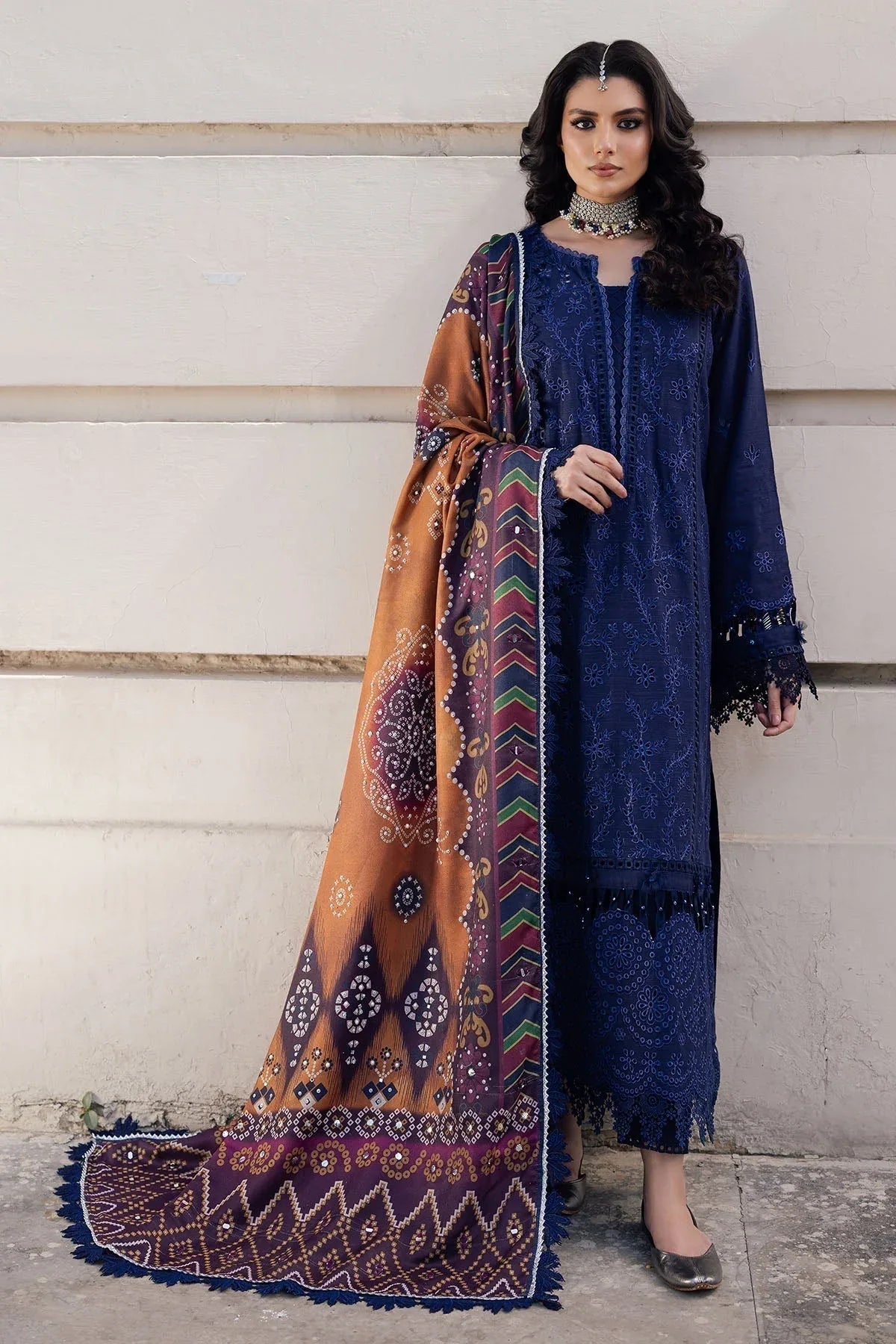 Nureh | Bazaar Winter 24 |  NE-114 - Aqsa Fabrics