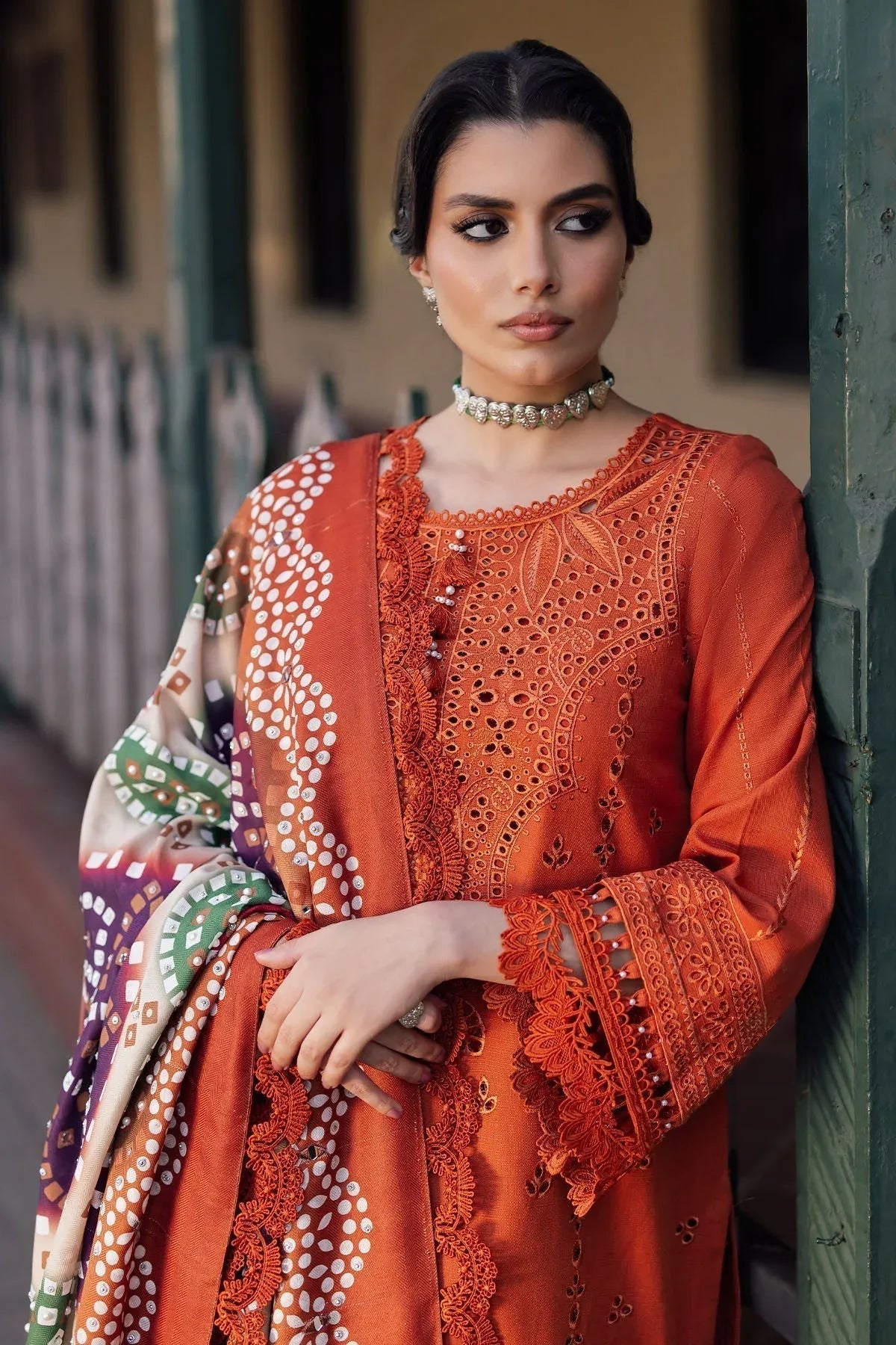 Nureh | Bazaar Winter 24 |  NE-116 - Aqsa Fabrics