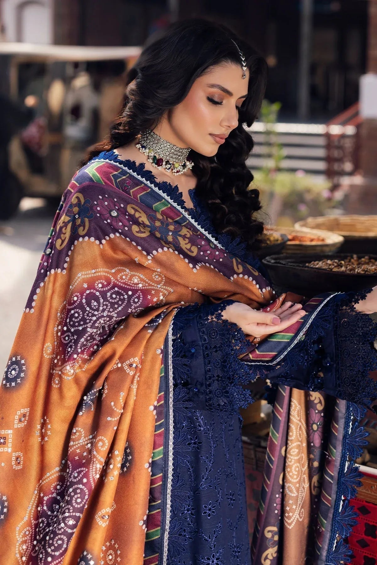 Nureh | Bazaar Winter 24 |  NE-114 - Aqsa Fabrics