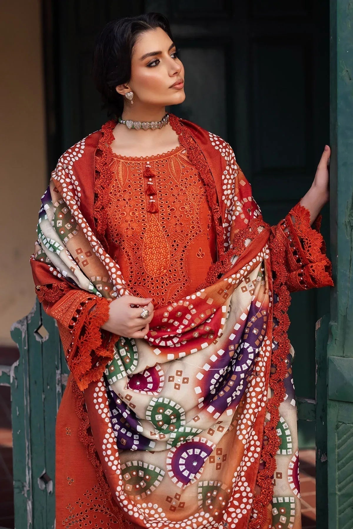 Nureh | Bazaar Winter 24 |  NE-116 - Aqsa Fabrics