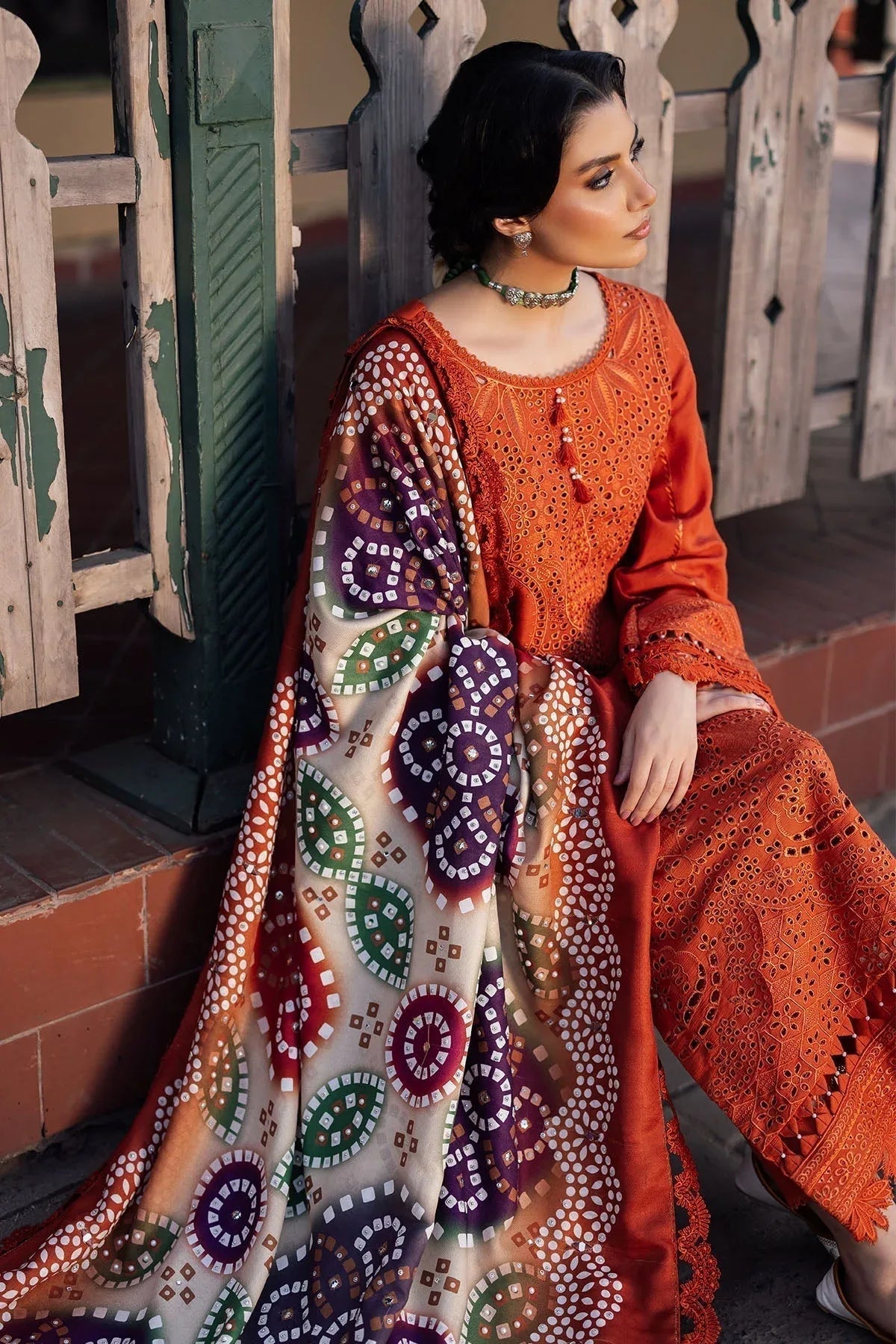Nureh | Bazaar Winter 24 |  NE-116 - Aqsa Fabrics