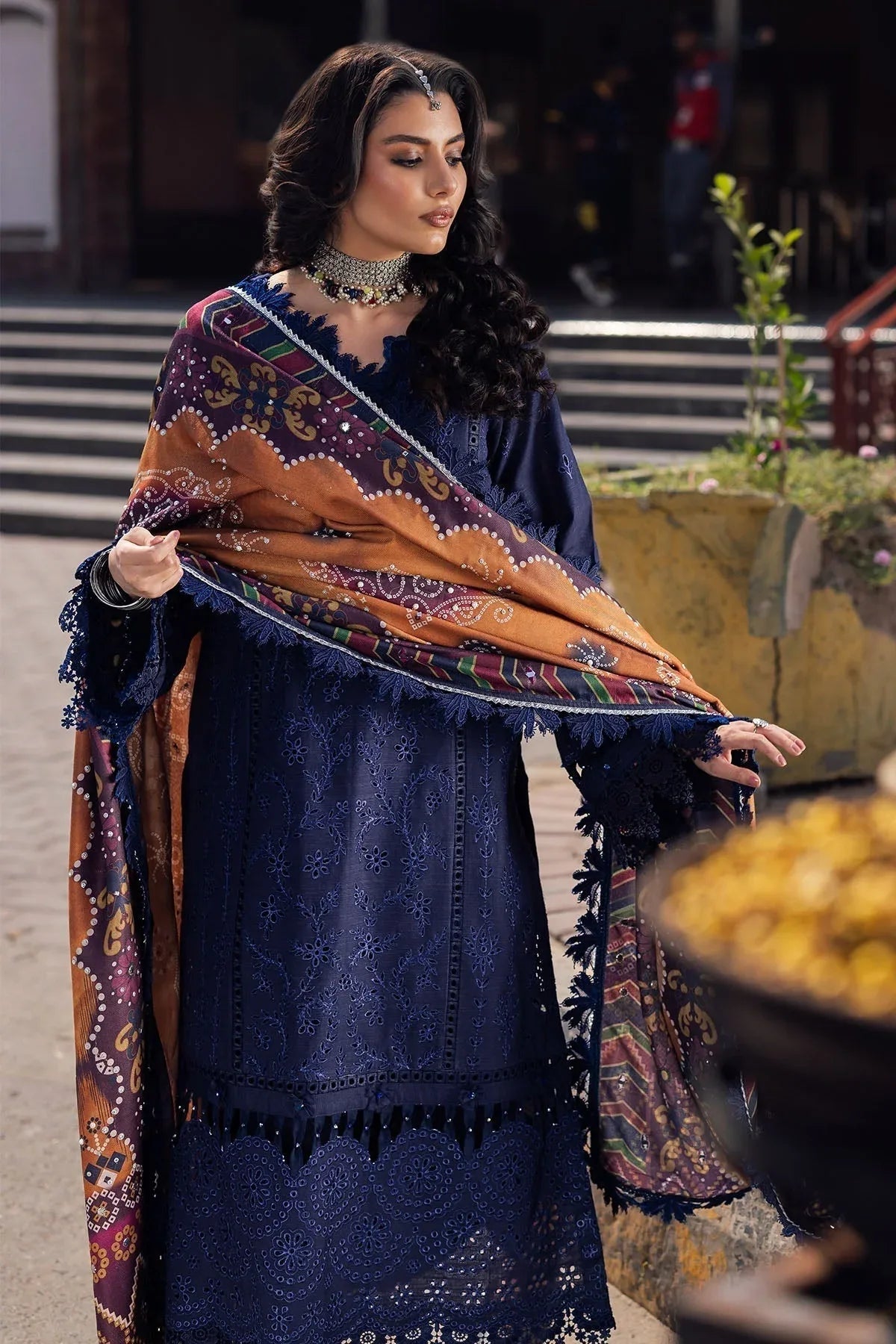 Nureh | Bazaar Winter 24 |  NE-114 - Aqsa Fabrics