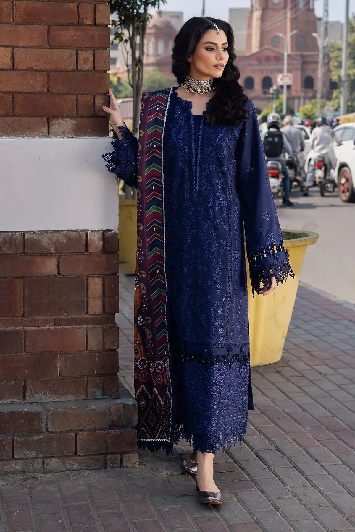 Nureh | Bazaar Winter 24 |  NE-114 - Aqsa Fabrics