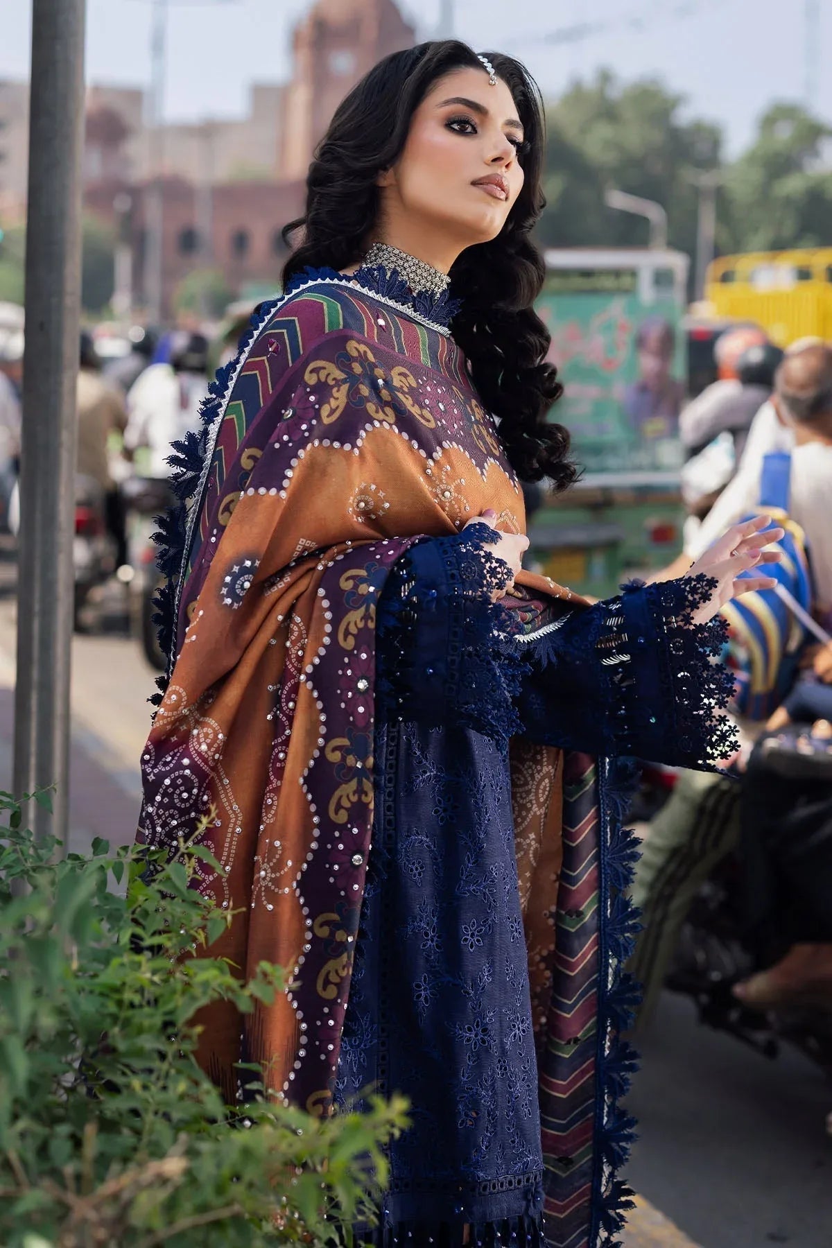 Nureh | Bazaar Winter 24 |  NE-114 - Aqsa Fabrics