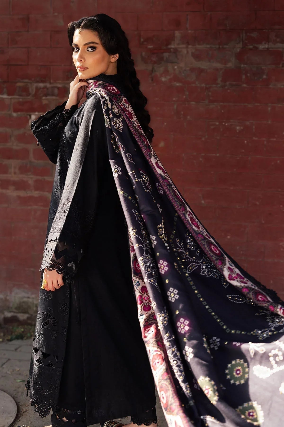 Nureh | Bazaar Winter 24 |  NE-115 - Aqsa Fabrics
