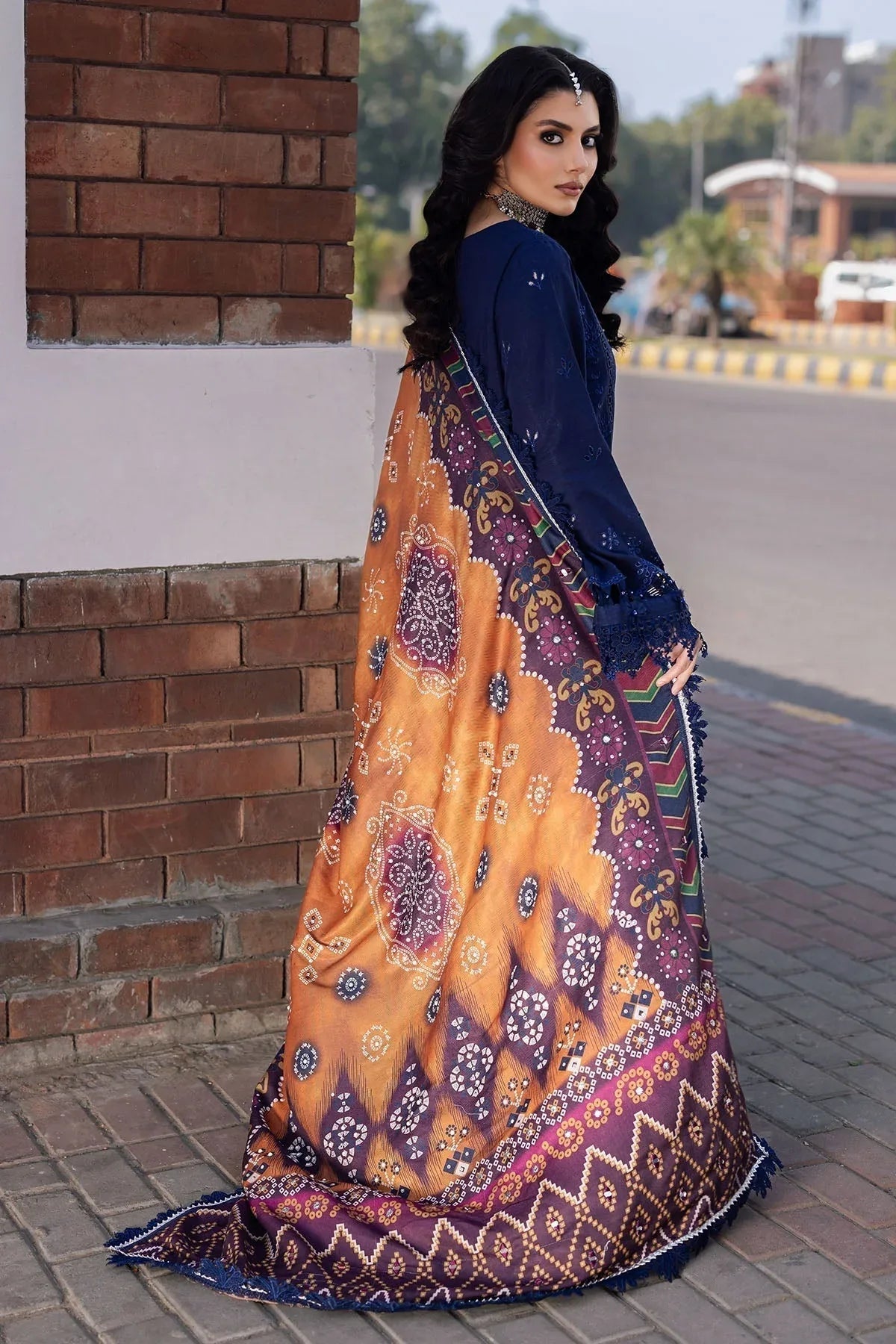 Nureh | Bazaar Winter 24 |  NE-114 - Aqsa Fabrics