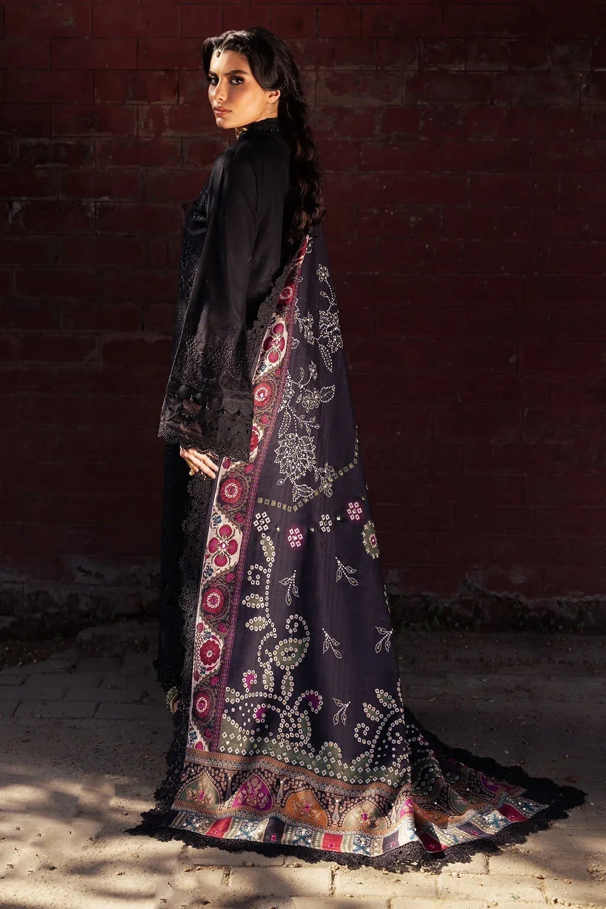 Nureh | Bazaar Winter 24 |  NE-115 - Aqsa Fabrics