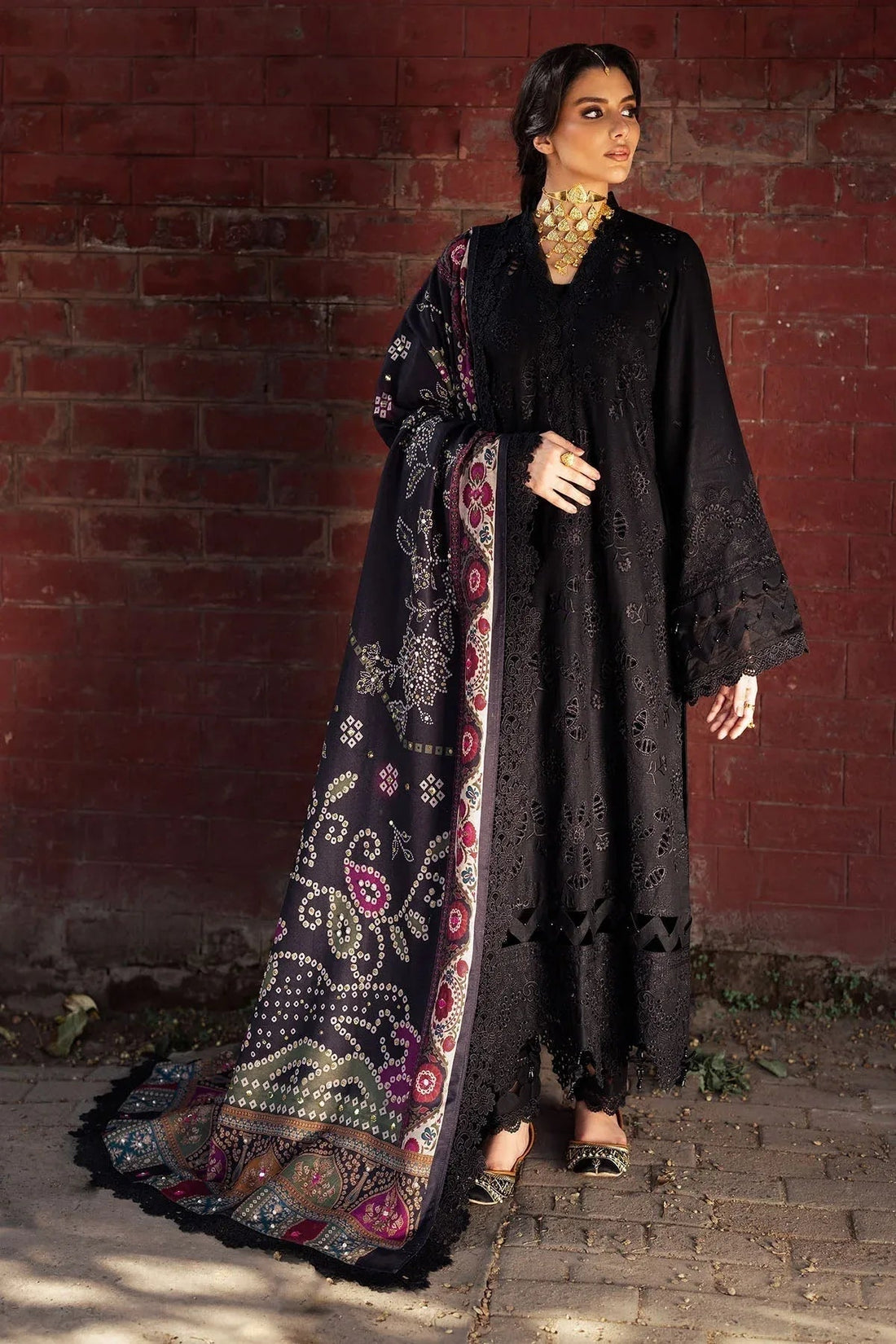 Nureh | Bazaar Winter 24 |  NE-115 - Aqsa Fabrics
