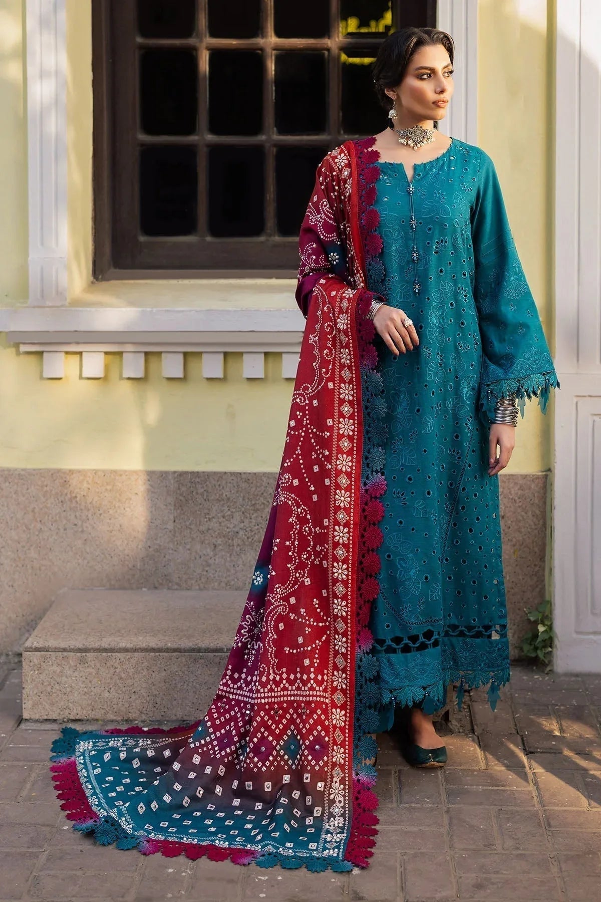 Nureh | Bazaar Winter 24 |  NE-112 - Aqsa Fabrics