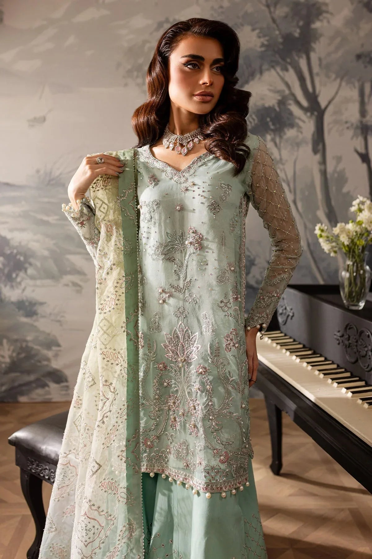 Nureh | Elanora Formals 24|  NEL-57 - Aqsa Fabrics