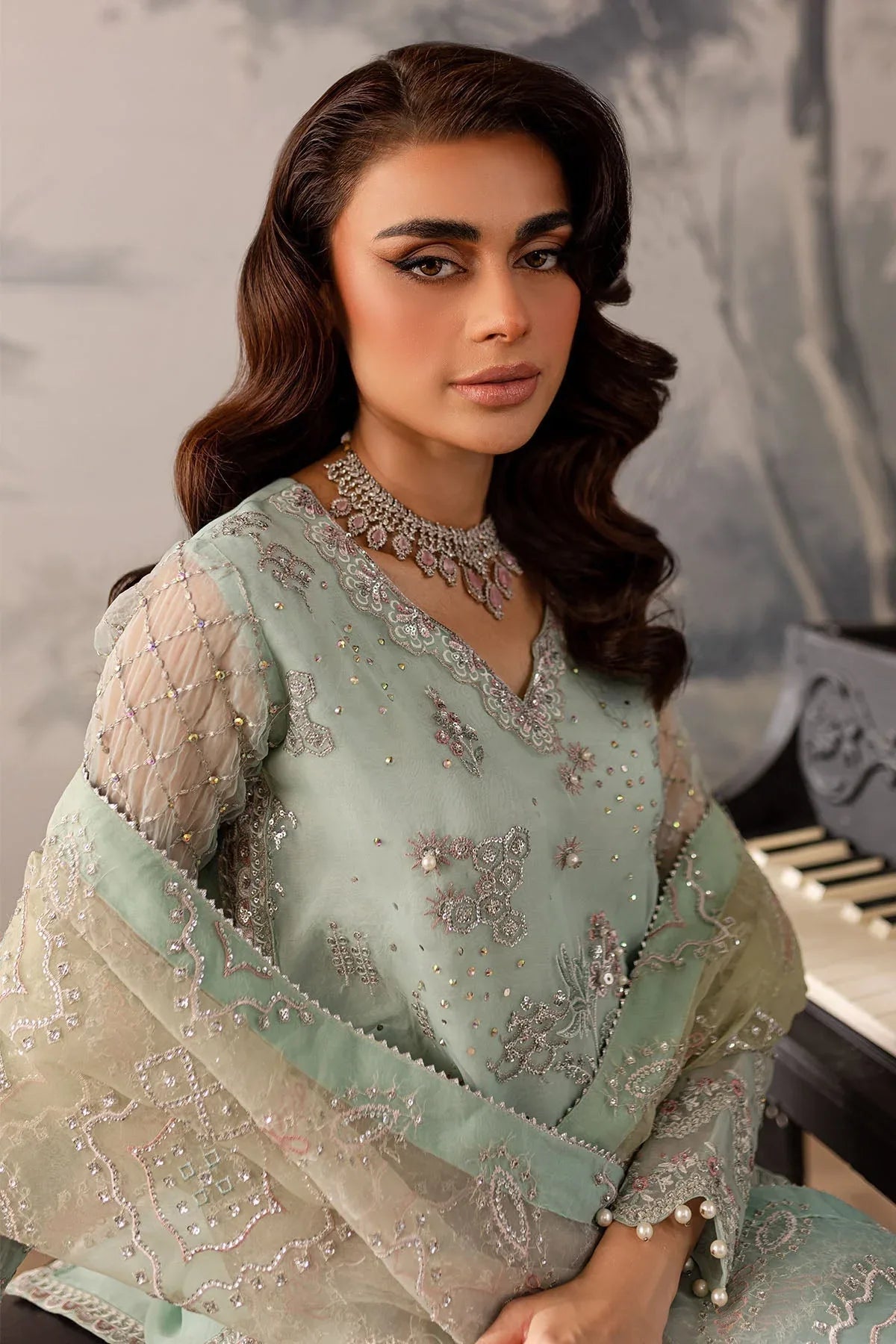 Nureh | Elanora Formals 24|  NEL-57 - Aqsa Fabrics