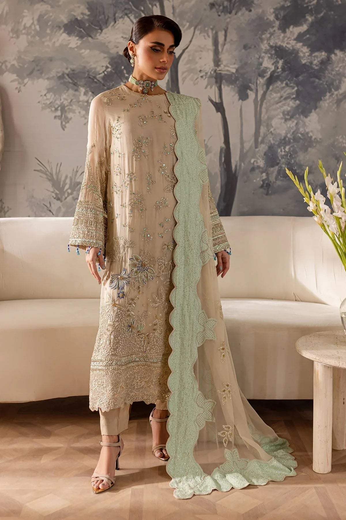 Nureh | Elanora Formals 24|  NEL-58 - Aqsa Fabrics