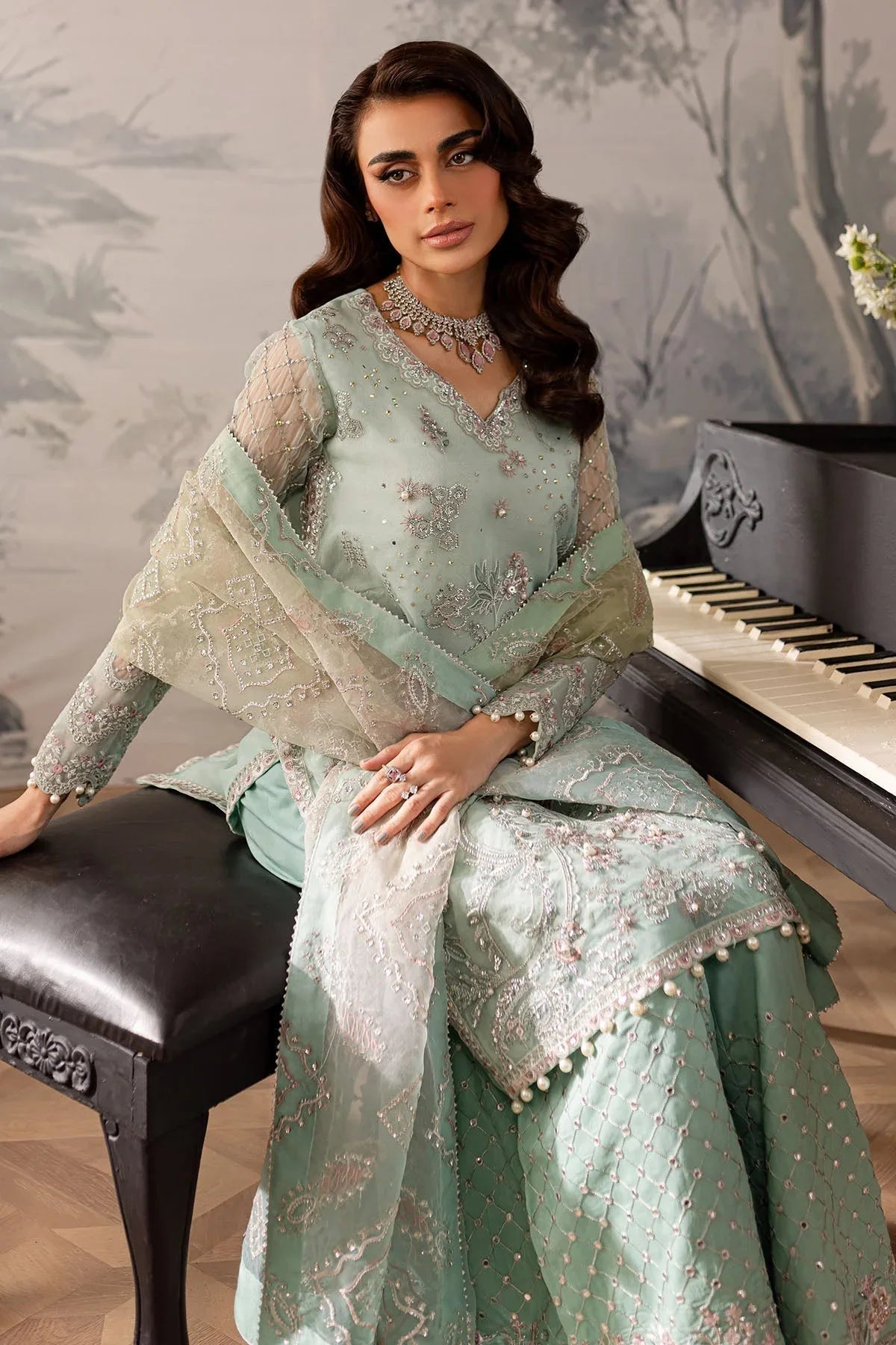Nureh | Elanora Formals 24|  NEL-57 - Aqsa Fabrics