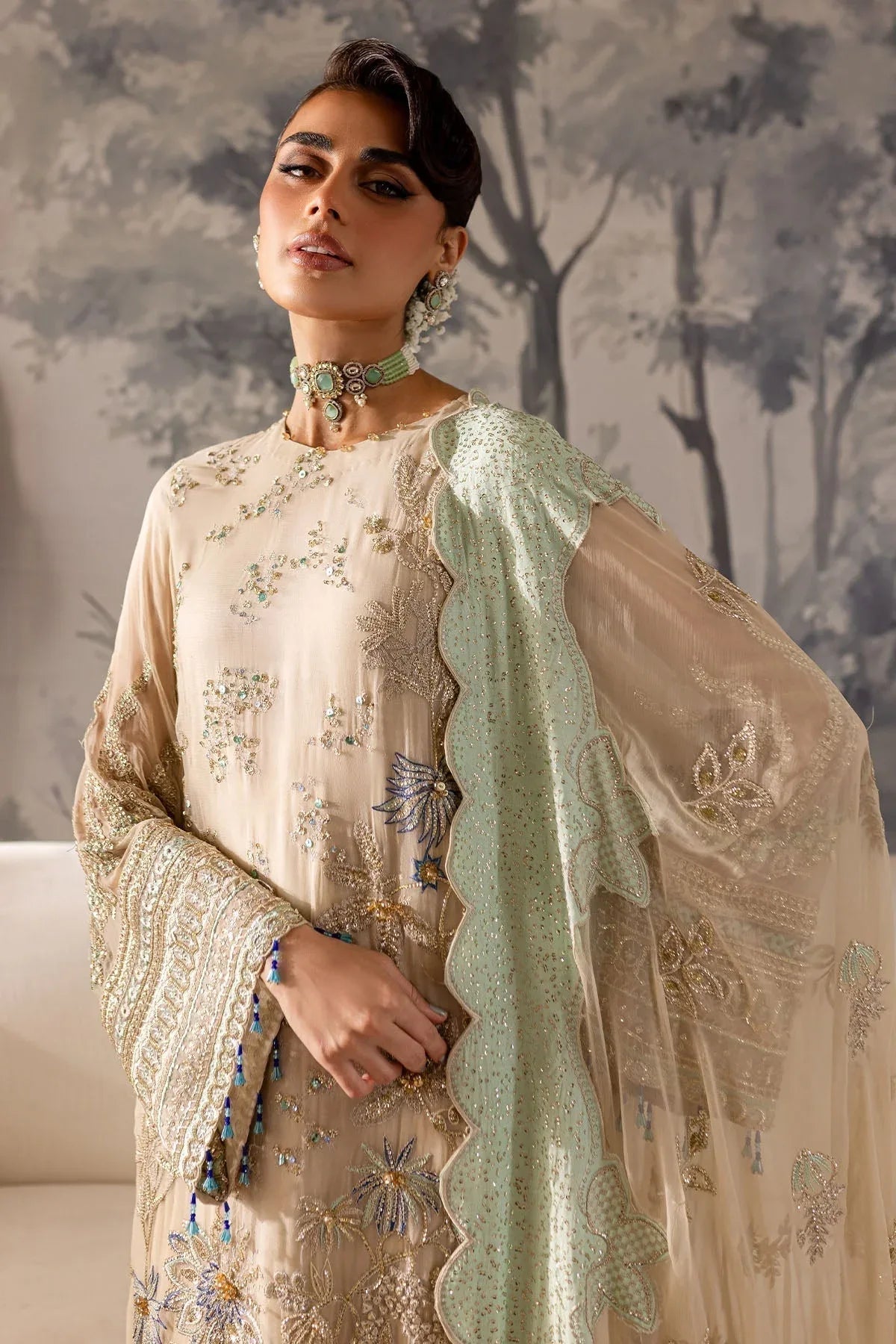 Nureh | Elanora Formals 24|  NEL-58 - Aqsa Fabrics