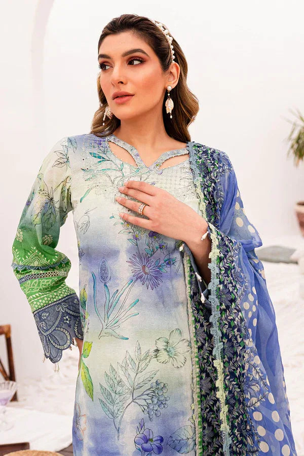 Nureh | Gardenia Lawn 24 | NSG-147 - Aqsa Fabrics
