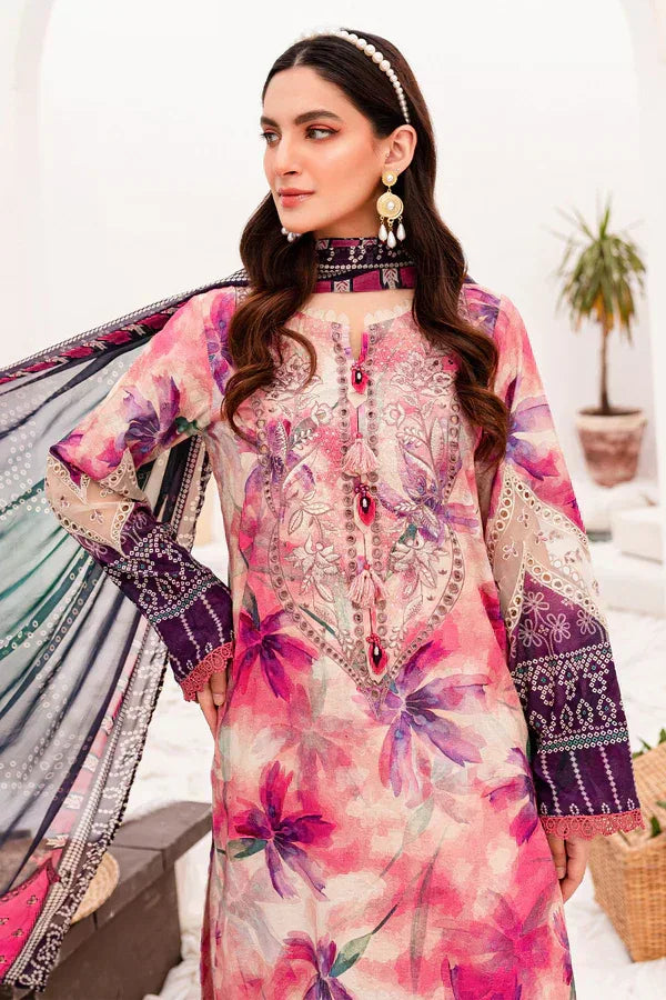 Nureh | Gardenia Lawn 24 | NSG-146 - Aqsa Fabrics