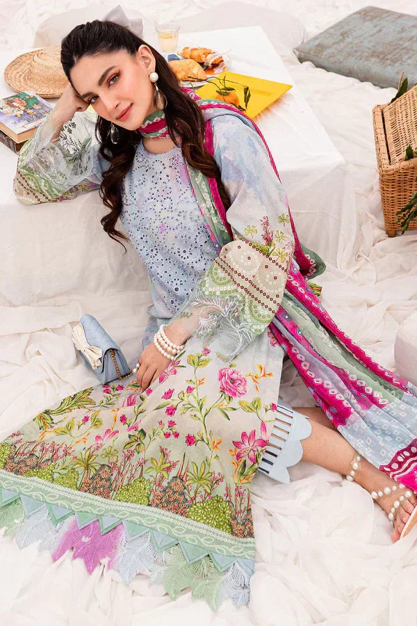 Nureh | Gardenia Lawn 24 | NSG-141 - Aqsa Fabrics