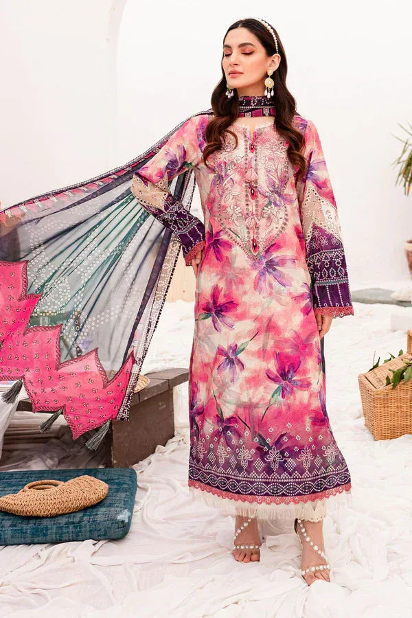Nureh | Gardenia Lawn 24 | NSG-146 - Aqsa Fabrics