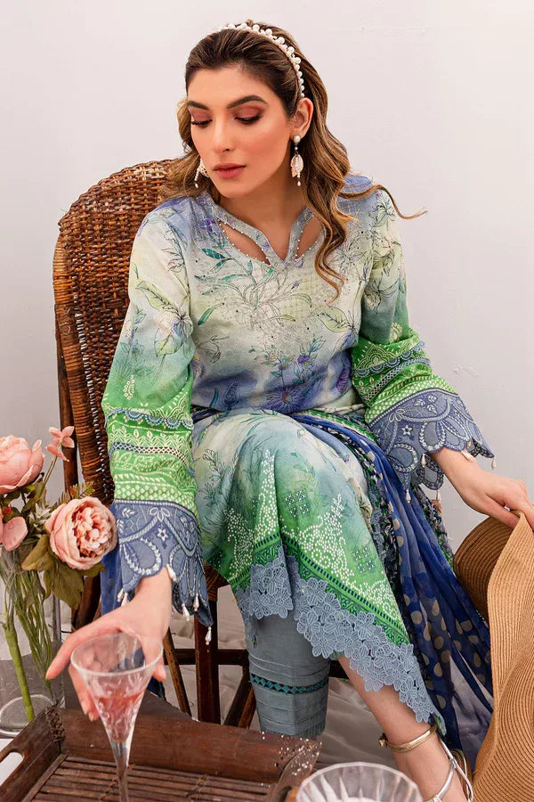 Nureh | Gardenia Lawn 24 | NSG-147 - Aqsa Fabrics