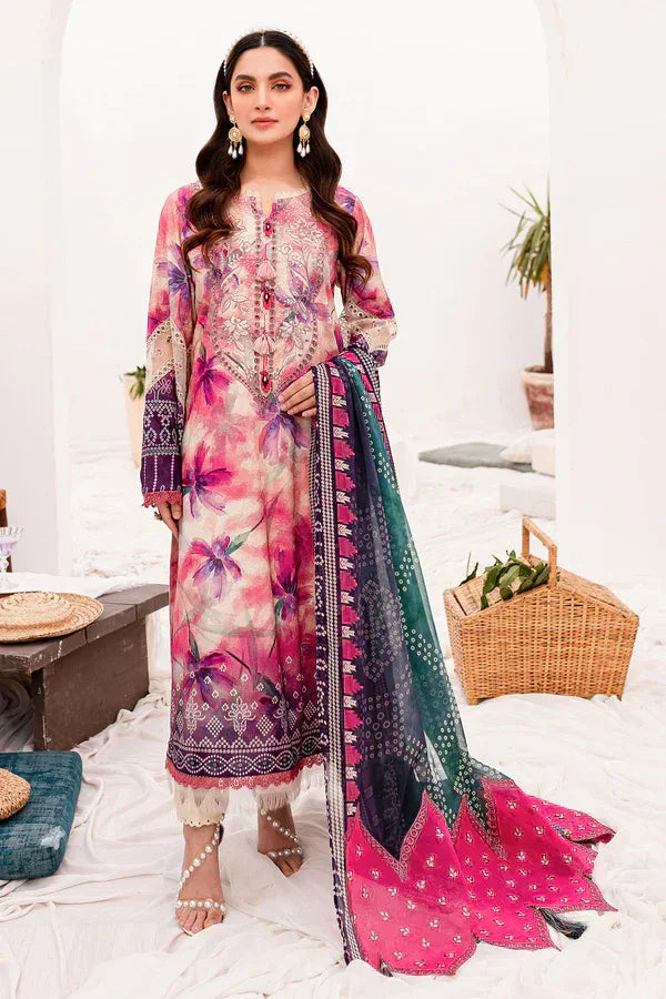 Nureh | Gardenia Lawn 24 | NSG-146 - Aqsa Fabrics