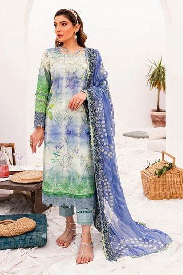 Nureh | Gardenia Lawn 24 | NSG-147 - Aqsa Fabrics