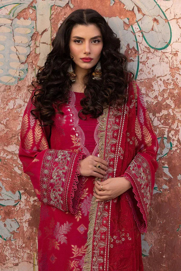 Nureh | Jacquard Lawn | Miha - Aqsa Fabrics