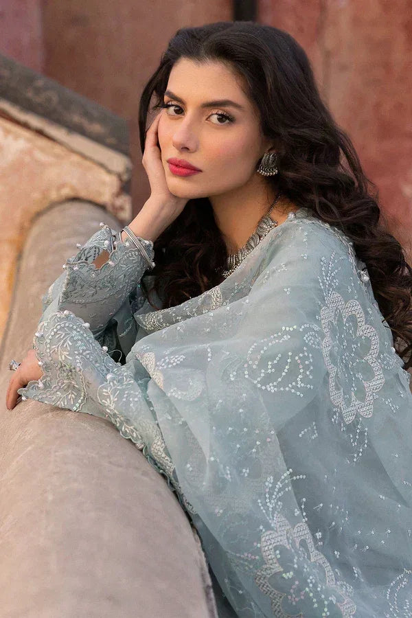 Nureh | Jacquard Lawn | Vasl - Aqsa Fabrics