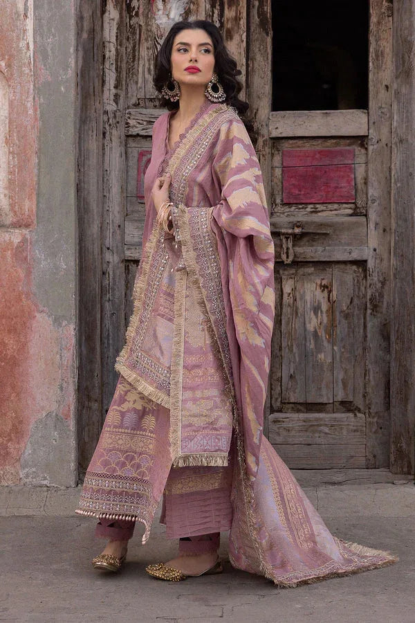 Nureh | Jacquard Lawn | Mirage - Aqsa Fabrics