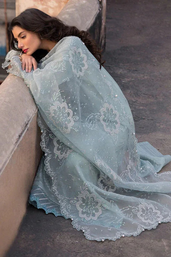 Nureh | Jacquard Lawn | Vasl - Aqsa Fabrics