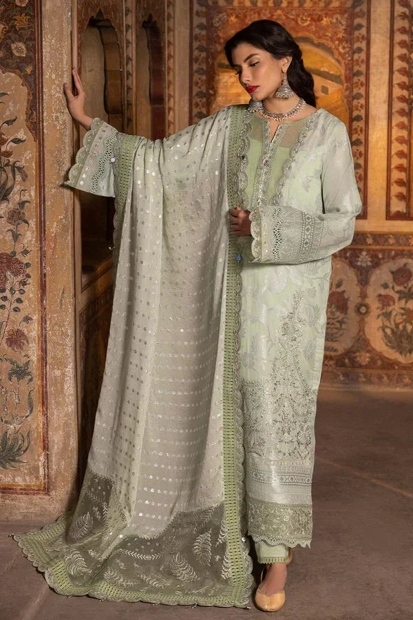 Nureh | Jacquard Lawn | Lamour - Aqsa Fabrics