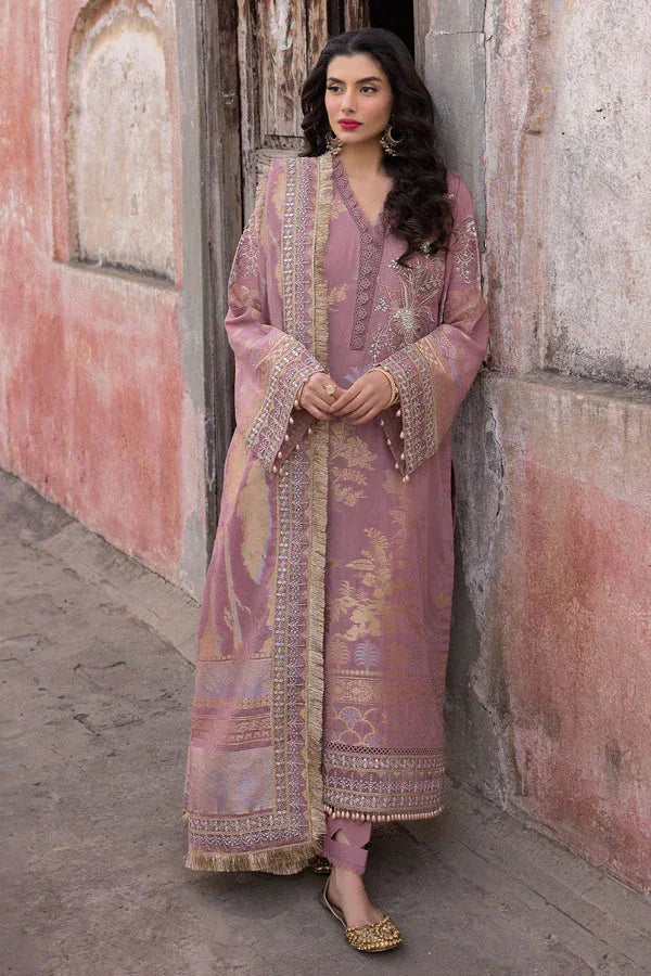 Nureh | Jacquard Lawn | Mirage - Aqsa Fabrics
