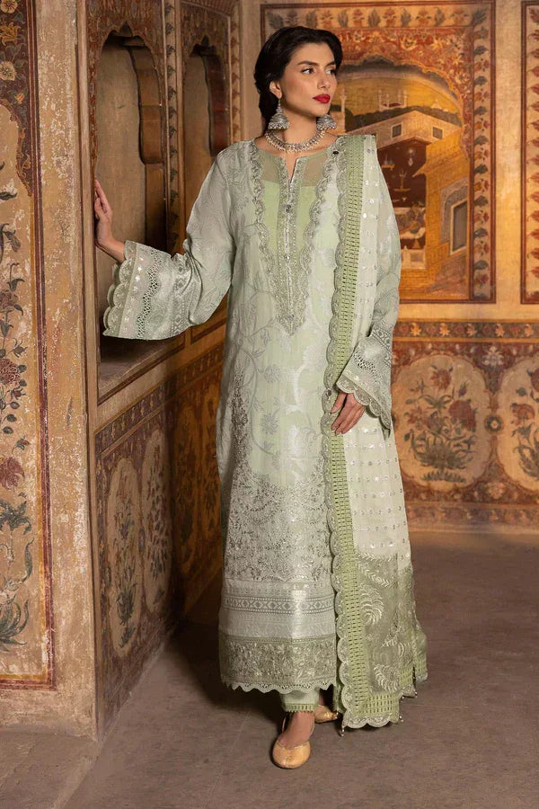 Nureh | Jacquard Lawn | Lamour - Aqsa Fabrics