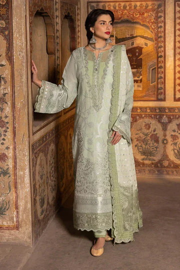 Nureh | Jacquard Lawn | Lamour - Aqsa Fabrics