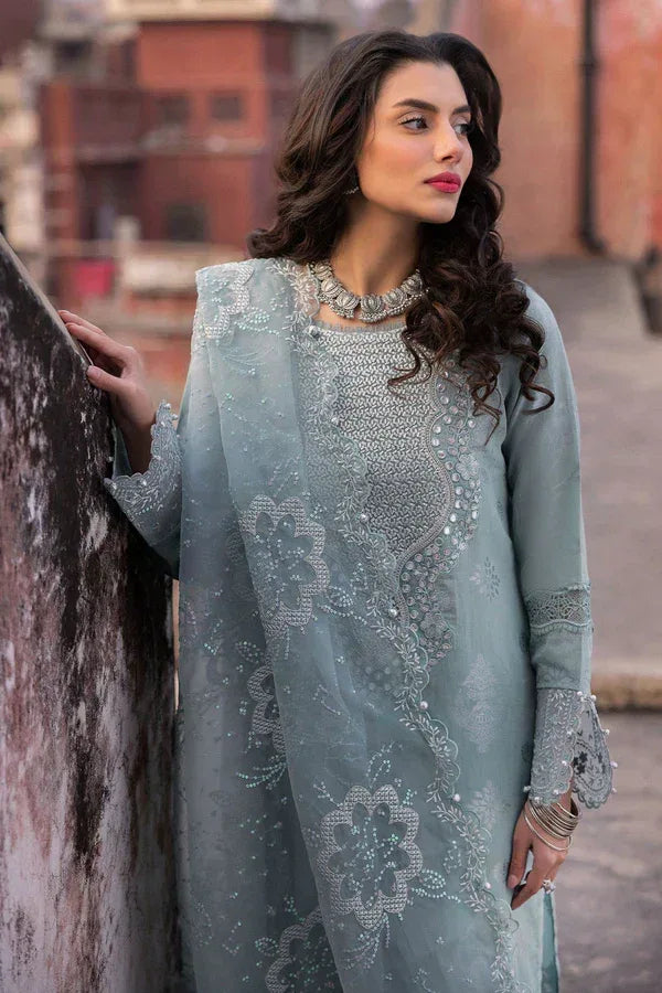 Nureh | Jacquard Lawn | Vasl - Aqsa Fabrics