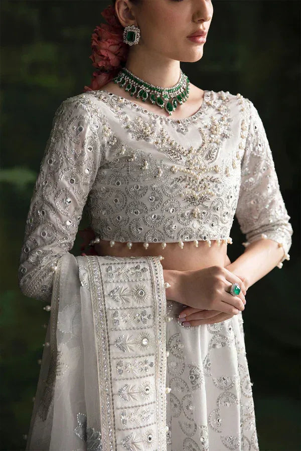Nureh | Wedding Formals 24 | Fairy Wing - Aqsa Fabrics