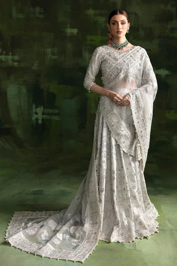 Nureh | Wedding Formals 24 | Fairy Wing - Aqsa Fabrics