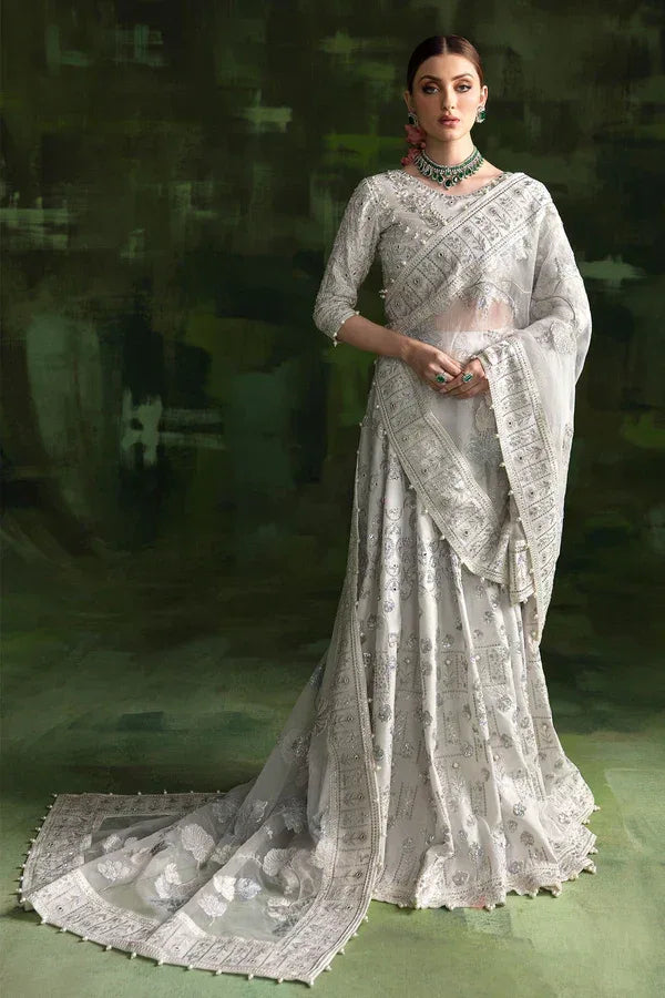 Nureh | Wedding Formals 24 | Fairy Wing - Aqsa Fabrics