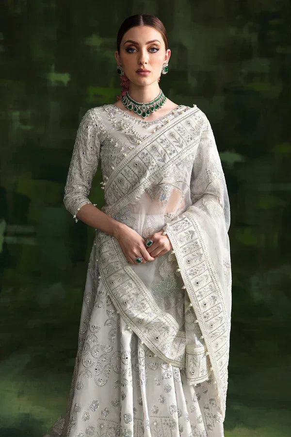 Nureh | Wedding Formals 24 | Fairy Wing - Aqsa Fabrics