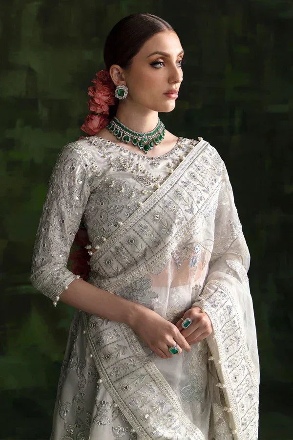 Nureh | Wedding Formals 24 | Fairy Wing - Aqsa Fabrics